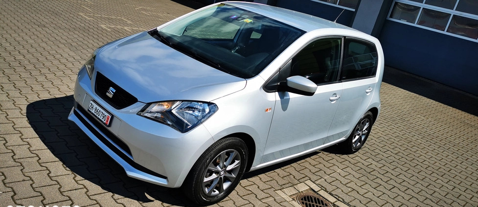 Seat Mii cena 25000 przebieg: 128000, rok produkcji 2015 z Zawidów małe 154